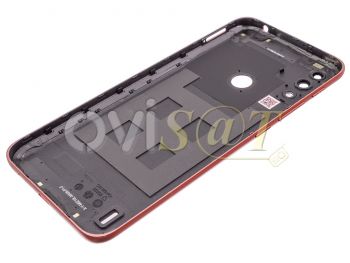 Tapa de batería rojo coral para Motorola Moto E7i, XT2097
